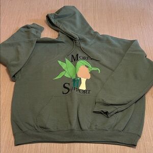 Gildan Olive Heavy Blend Pullover Hoodie Men’s XL